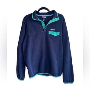 Blue Patagonia Fleece